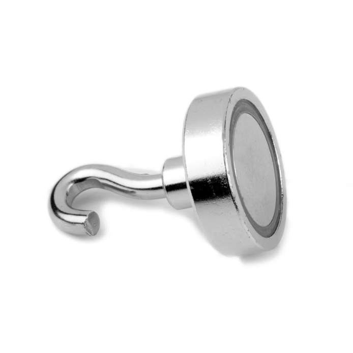 Íman em Recipiente com Gancho Ø25 mm