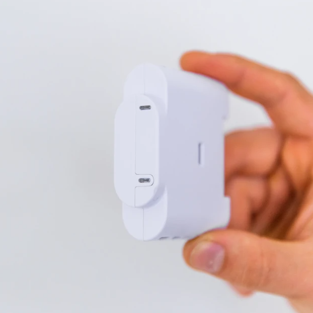 Módulo medidor de consumo ou produção trifásico c/ WiFi + 3 pinças 120A - Shelly 3EM