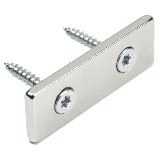 Íman em Bloco para Aparafusar 60 x 20 x 4 mm