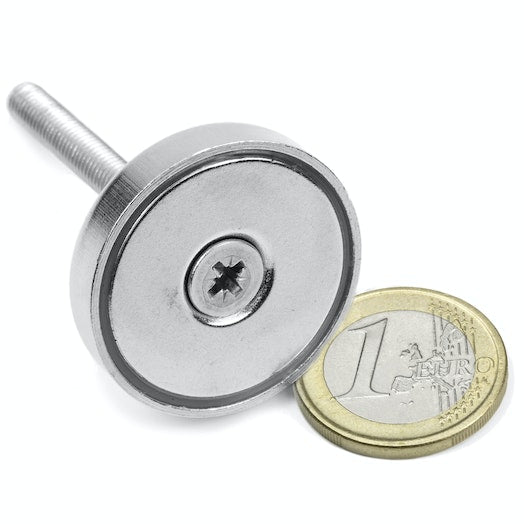 Íman em Recipiente com Furo Ø32 mm