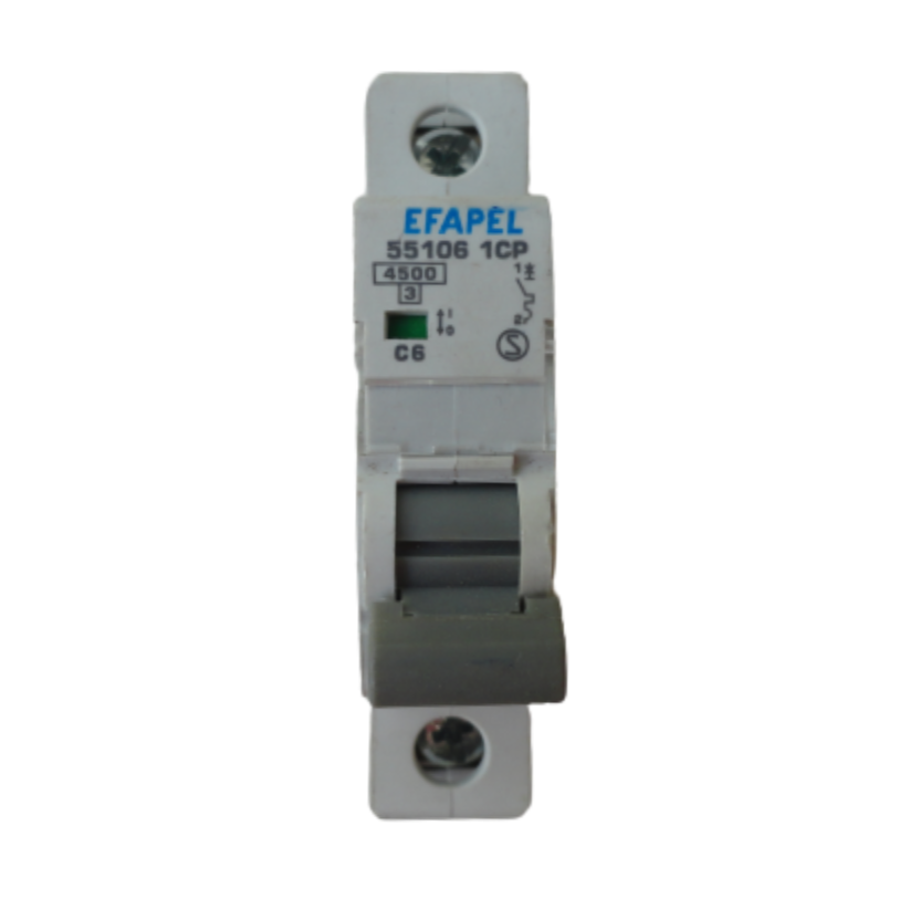 Disjuntor EFAPEL 1P 6A