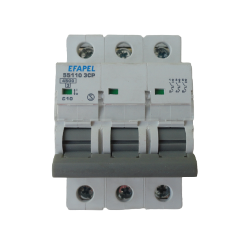 Disjuntor EFAPEL 3P 10A
