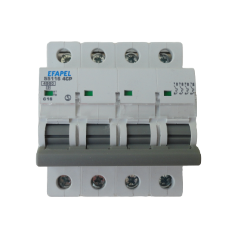 Disjuntor EFAPEL 4P 16A