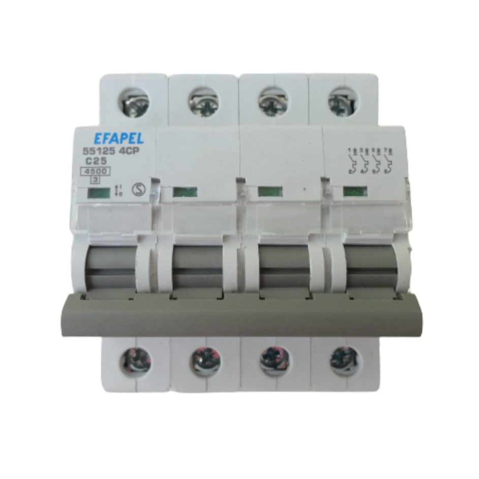 Disjuntor EFAPEL 4P 25A