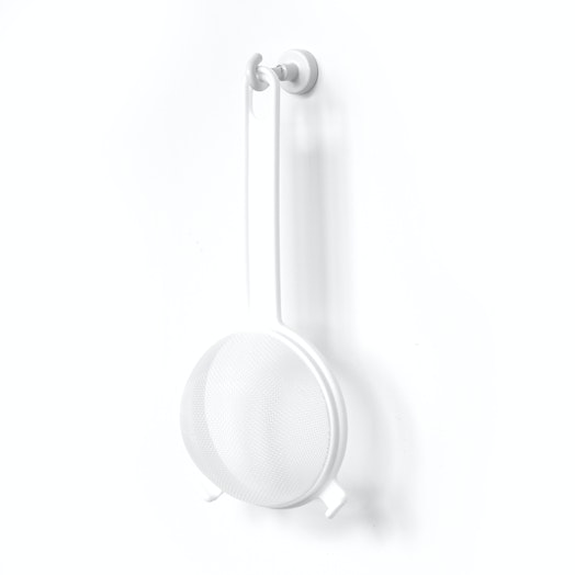 Íman em Recipiente com Gancho Ø25,3 mm branco