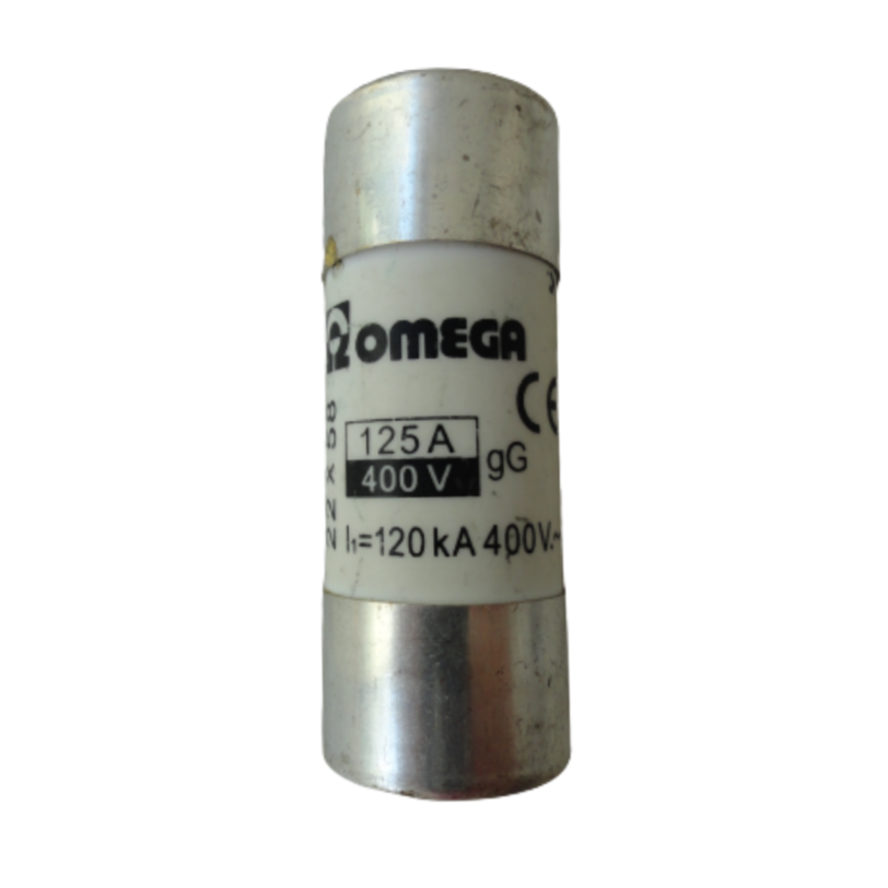 Fusível 125A 400V 22x58 mm