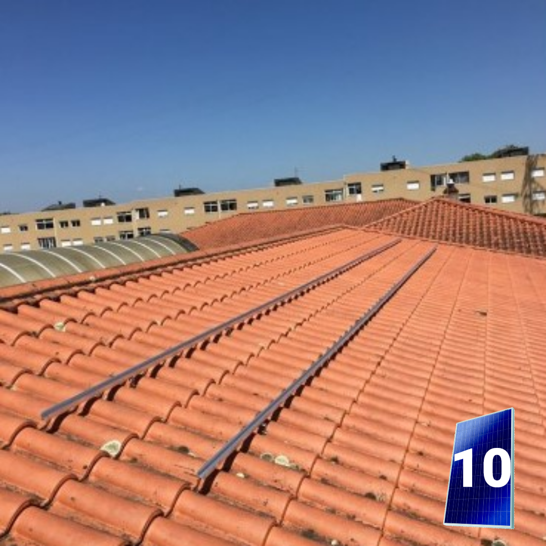 Kit com Gancho Salva-Telha para 10 Módulos