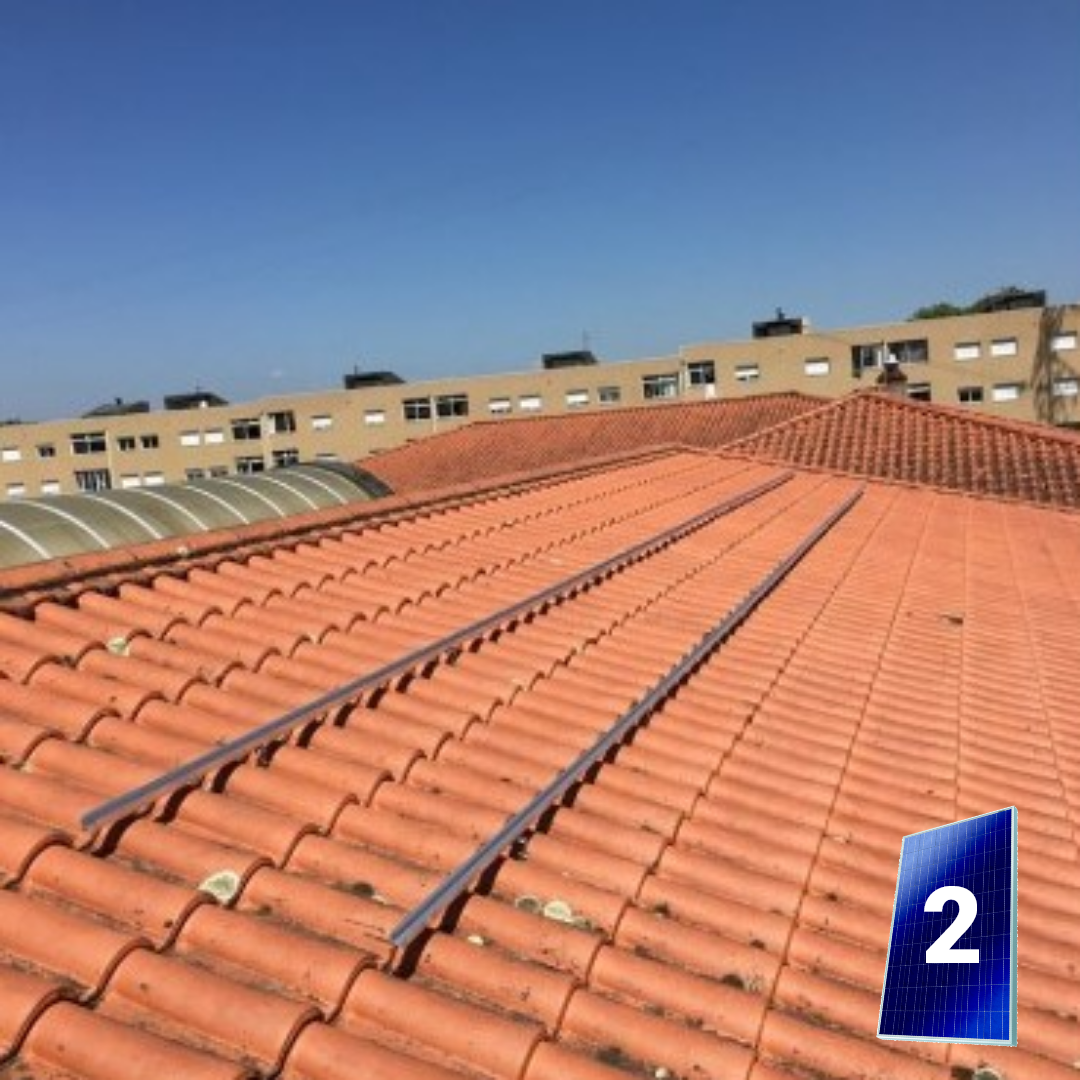 Kit com Gancho Salva-Telha para 2 Módulos