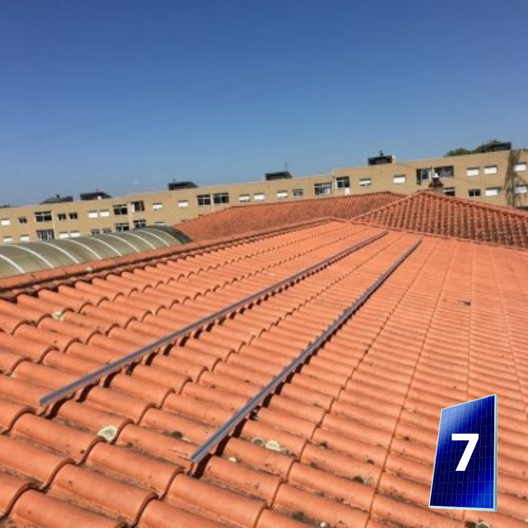 Kit com Gancho Salva-Telha para 7 Módulos