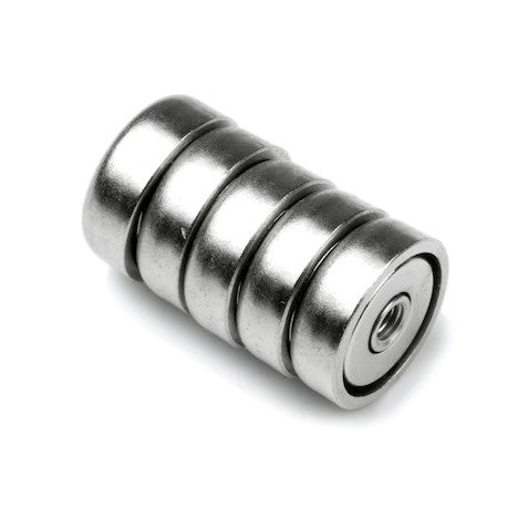 Íman em Recipiente com Rosca Interna Ø13 mm