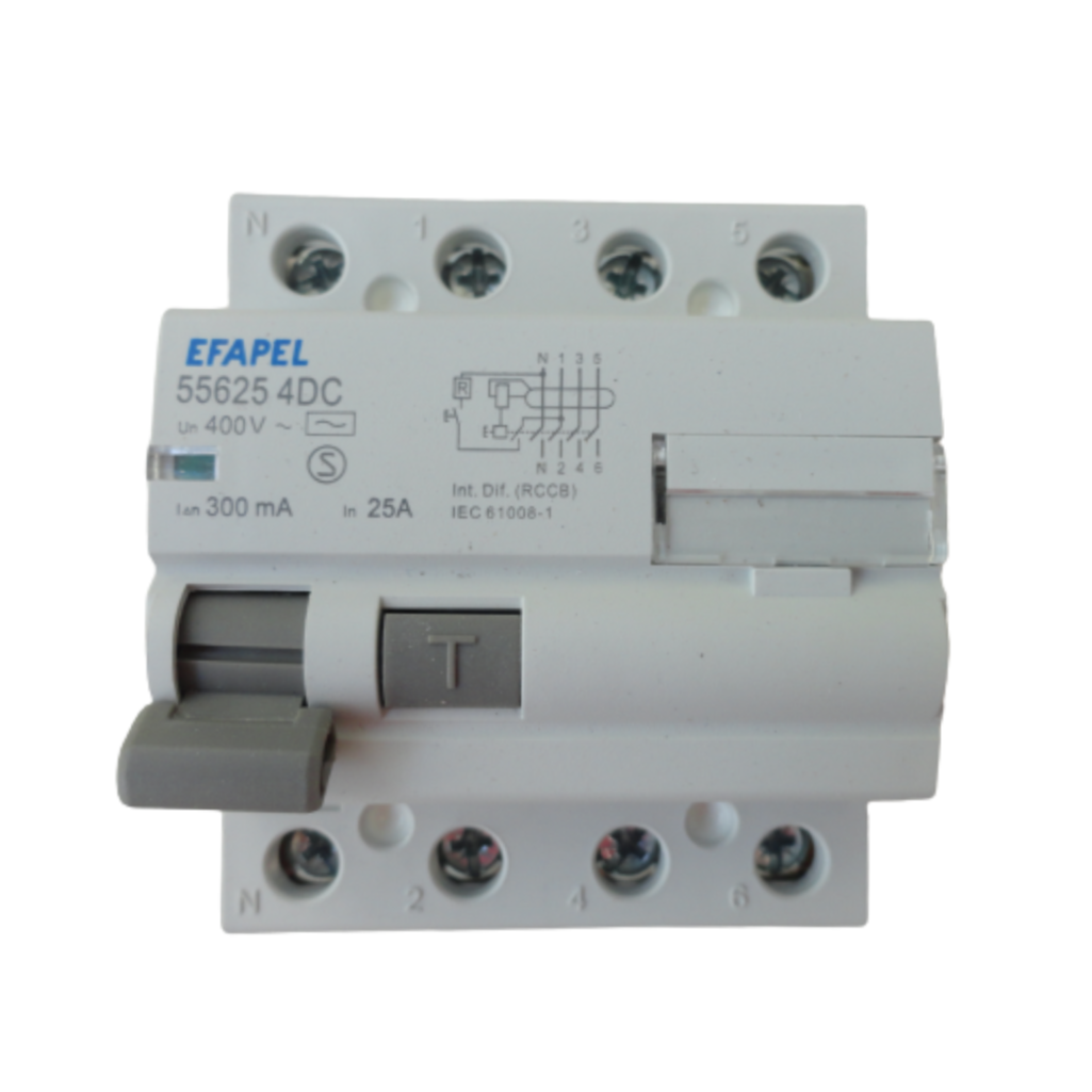 Interruptor Diferencial EFAPEL 4P 25A