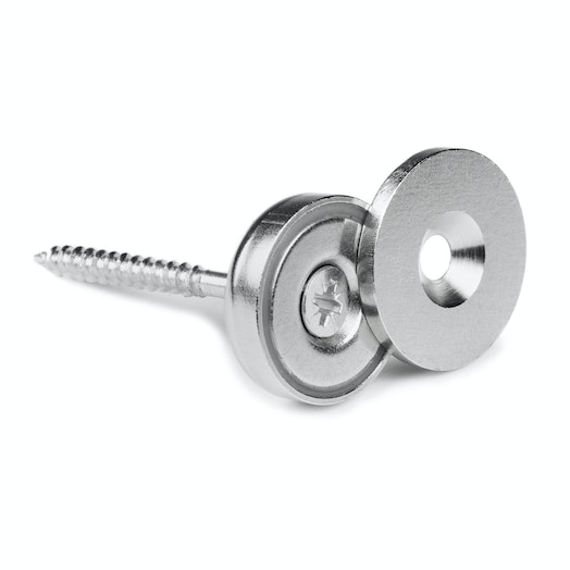 Disco Metálico para Aparafusar Ø27 x 3 x 5.7 mm