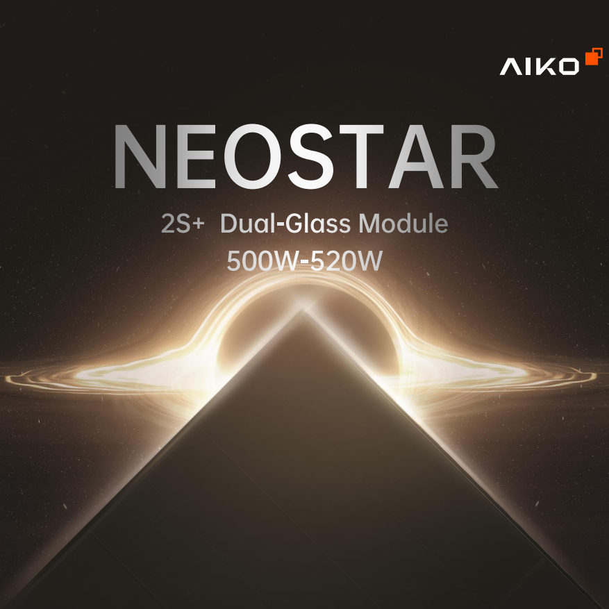 Módulo Fotovoltaico bifacial Aiko Neostar 2S+ 500W