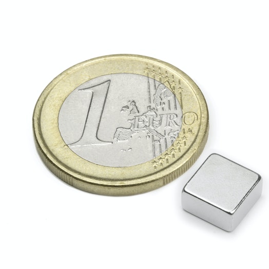 Íman em Bloco 8 x 8 x 4 mm