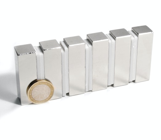 Íman em Bloco 50 x 15 x 15 mm
