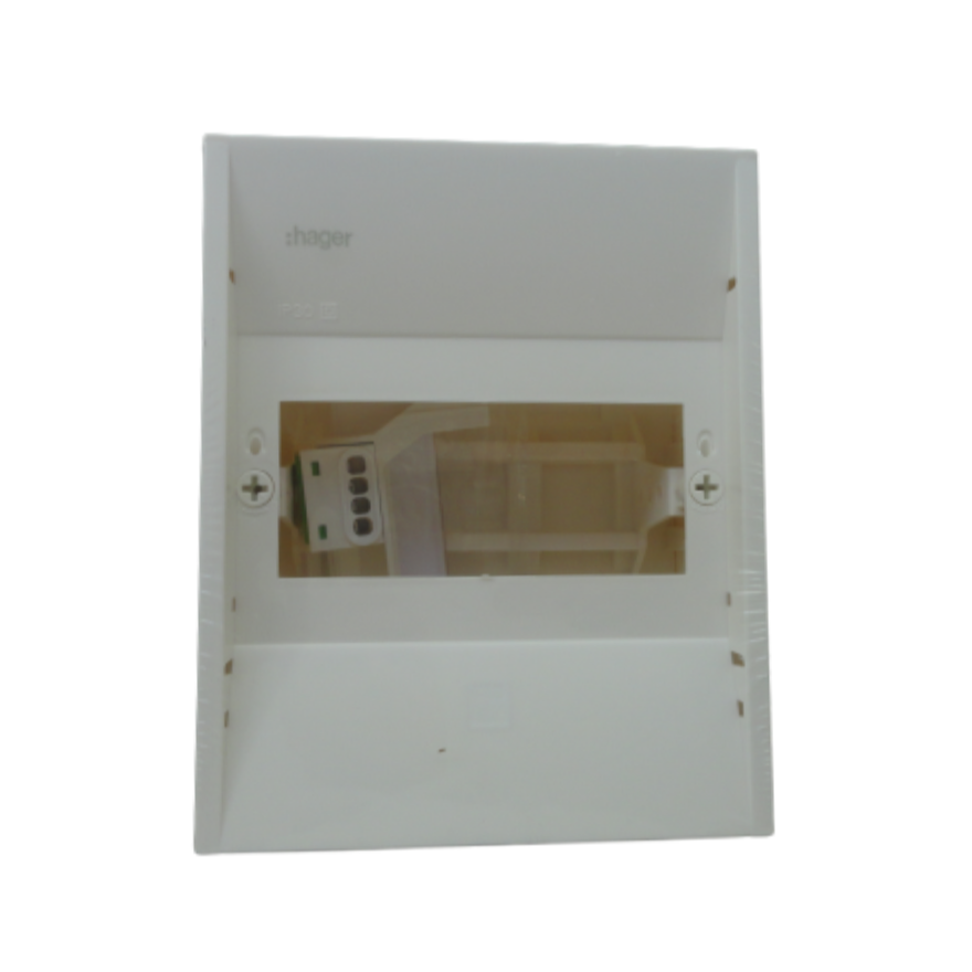 Quadro Hager 1 Fila 6 Módulos Interior