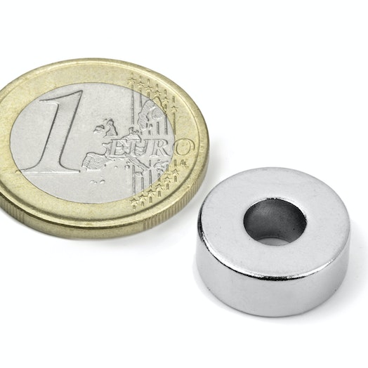 Íman em Aro Ø15 mm
