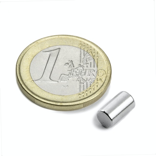 Íman em Cilindro Ø5 x 8,47 mm