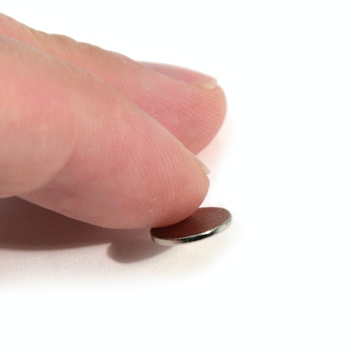 Íman em Disco Autoadesivo Ø10 x 1 mm