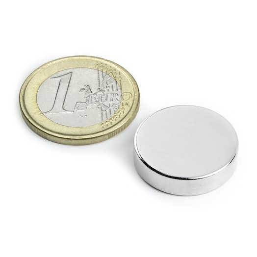 Íman em Disco Ø20 x 5 mm