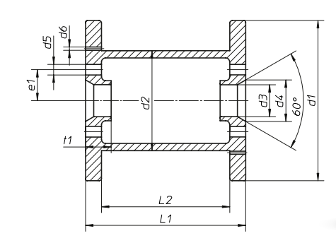 Carretel de Plástico 125-E