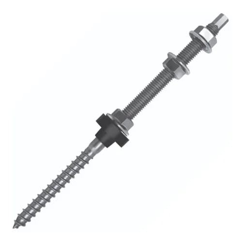 Parafuso de Rosca Dupla M10 x 250 mm
