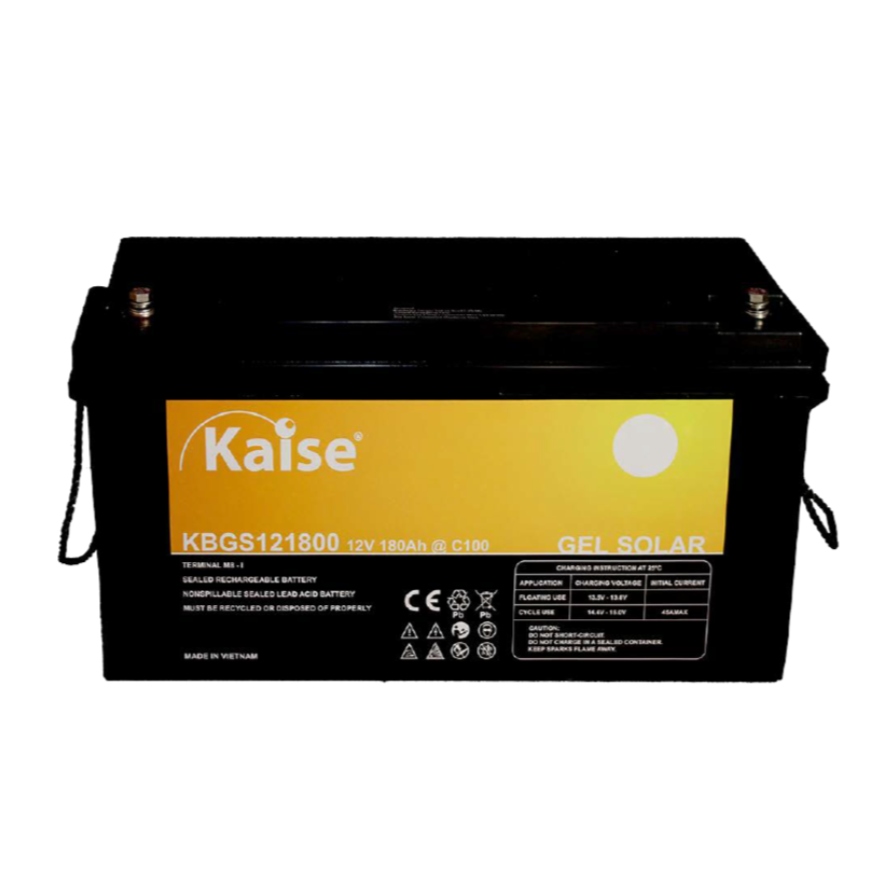 Bateria Kaise Gel Solar 12V 180Ah