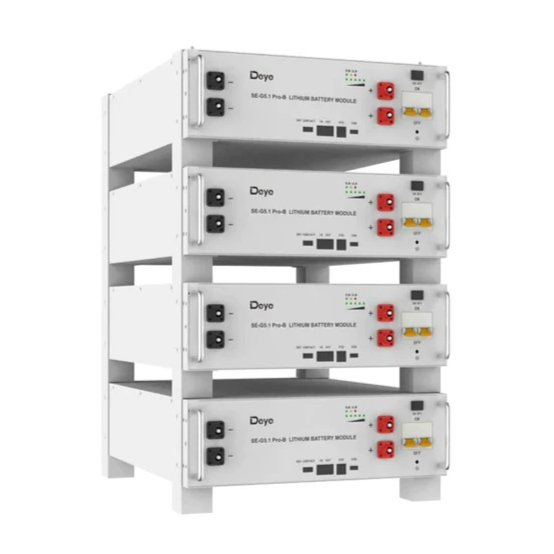 Bateria Deye 51,2V 5,1kW SE-G5.1 Pro-B