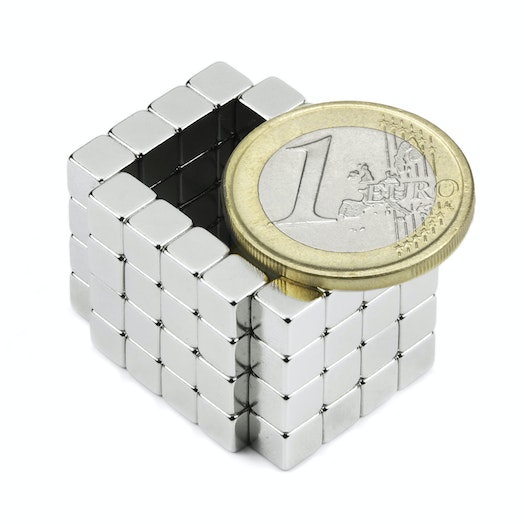 Íman em Cubo 5 mm